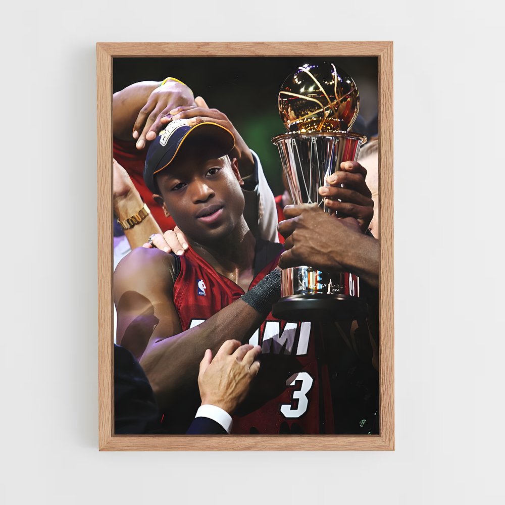 Poster Dwyane wade – affiche Basketball (vue 4)